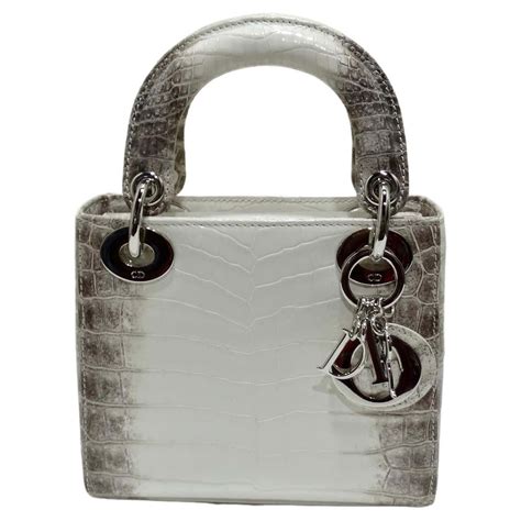 Lady Dior Crocodile Handbag 